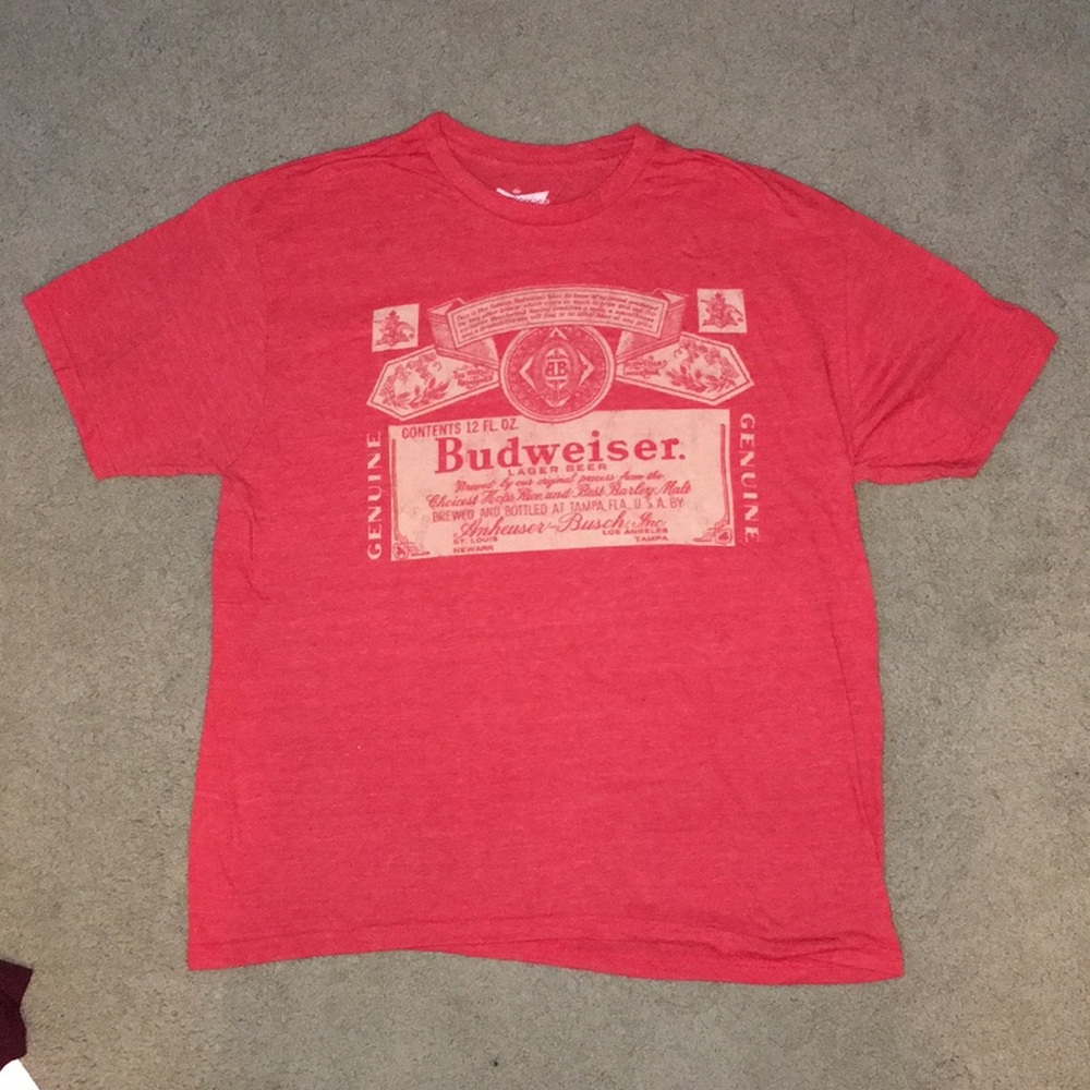 Men’s Urban Outfitters Budweiser Tee Large